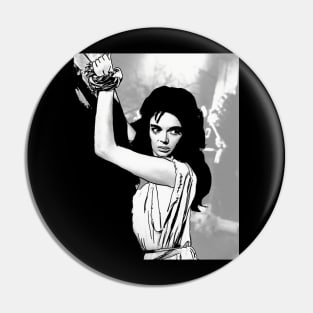 Barbara Steele Art Pin