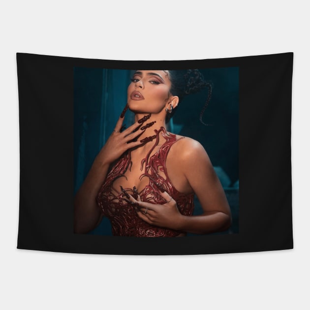 kendalljenner t-shirt gift for your friend Tapestry by Pop-clothes