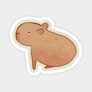 Cute Capybara art Magnet