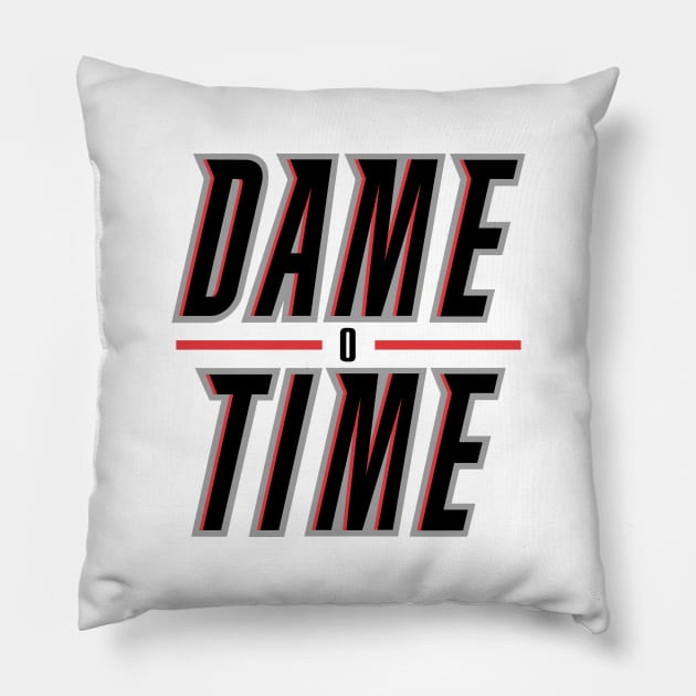 Dame Time 2 - White Pillow by KFig21