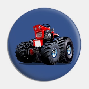 Cartoon Tractor Pin