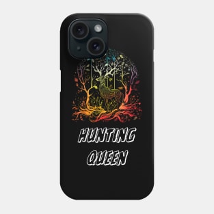 hunting girl Phone Case