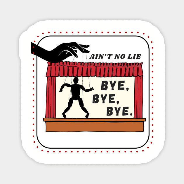 Bye Bye Bye Nsync Magnet by Popish Culture