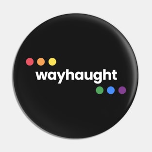 wayhaught pride dots - wynonna earp Pin