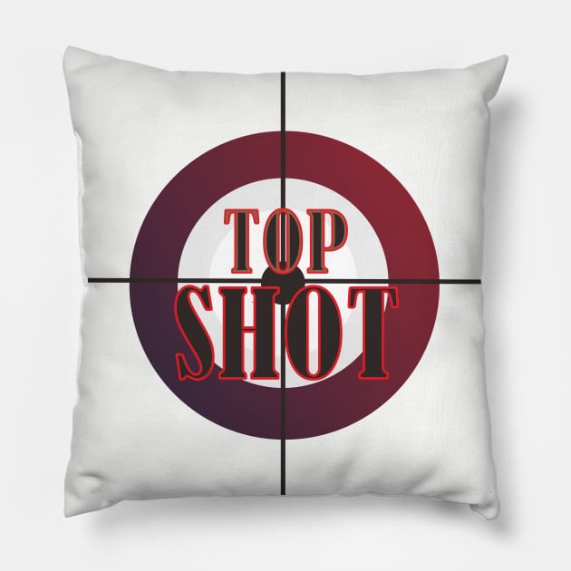 top shot Pillow by Mahbur99