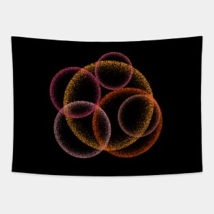 Rainbow Bubbles Tapestry