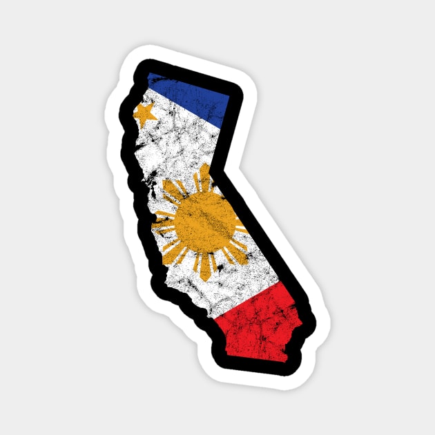 California Filipino American Magnet by c1337s