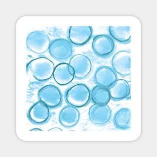 Blue Circles Magnet