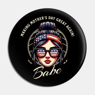 Happy Mothers Day Pin