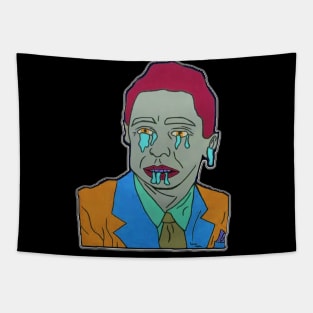 Drowning Man Warm Tapestry