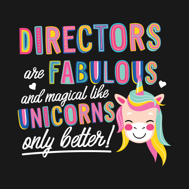 Directors are like Unicorns Gift Idea by BetterManufaktur