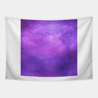 Tree Design Neck Gator Purple Tree Tapestry