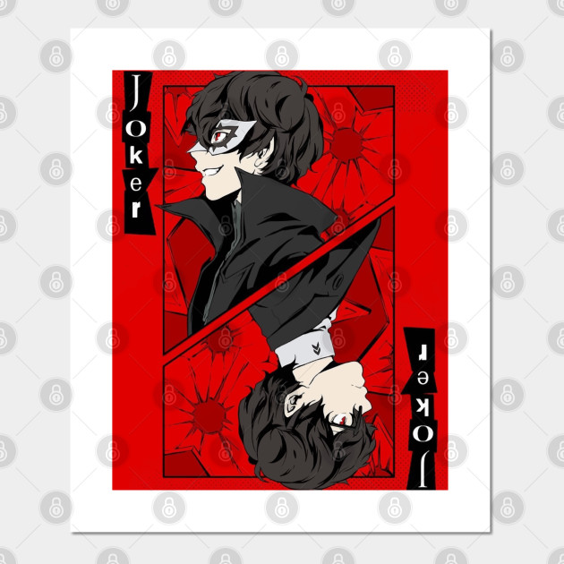 Joker Card Persona 5 Posters And Art Prints Teepublic