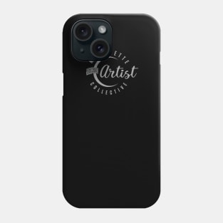 Marquette Artist Collective grey logo Phone Case