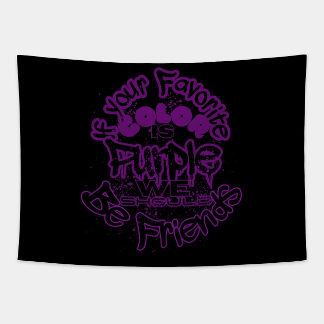 Purple Tapestry by unrefinedgraphics
