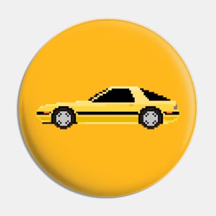 Mazda RX7 FC Pixelart Pin