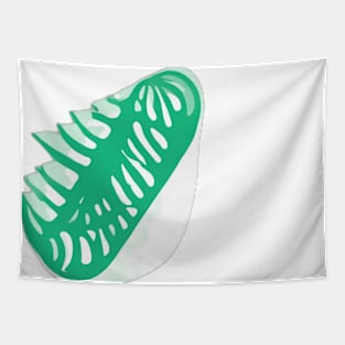 Lush Monstera Leaf Design No. 876 Tapestry