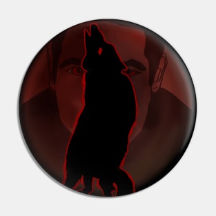 Dracula Blood Moon Wolf (Claes Bang) Pin