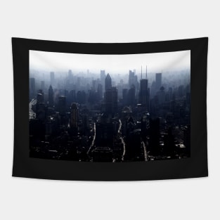 Shanghai Skyline Tapestry