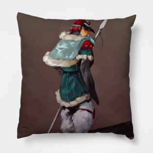 Penguin warrior Pillow