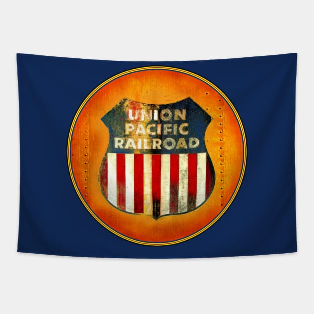 Union Pacific Railroad - Badge Tapestry by Midcenturydave