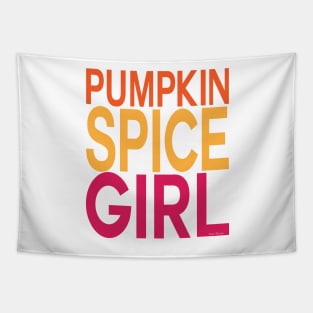 Pumpkin Spice Girl Tapestry