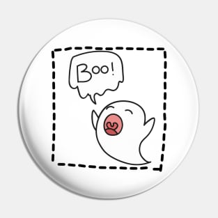 Ghost says boo Pin