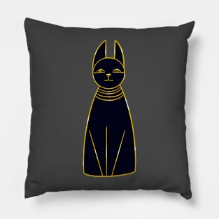 Bastet Egyptian Cat Goddess Pillow