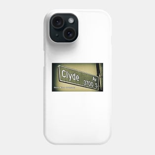 Clyde Avenue, Los Angeles, California by Mistah Wilson Phone Case