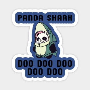 Panda Shark 2 Magnet