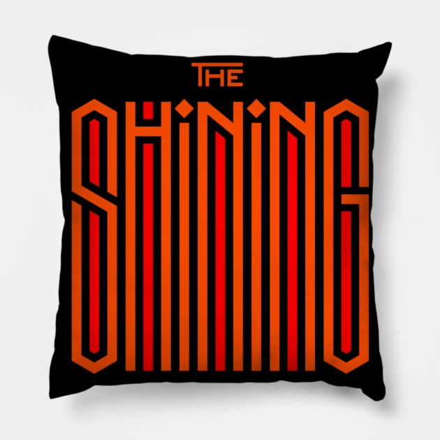 THE SHINING CARPET LOGO Pillow by The Grand Guignol Horror Store