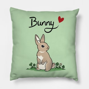 Bunny Love Pillow