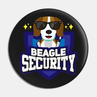 BEAGLE GIFT: Beagle Security Pin