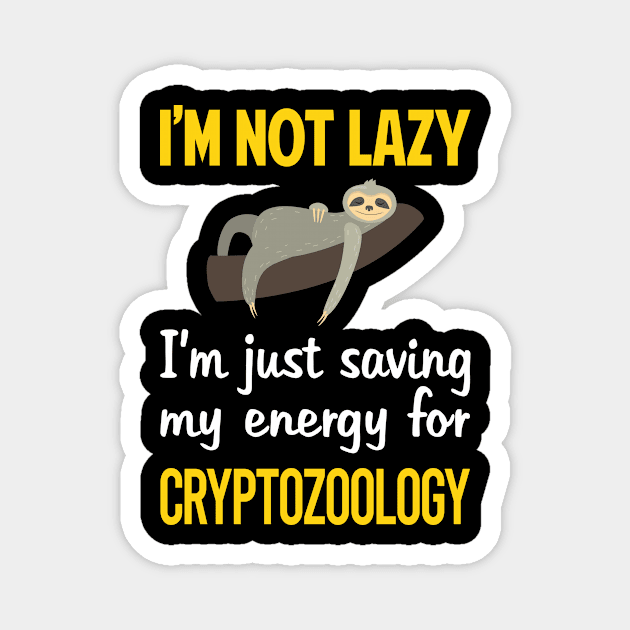 Funny Lazy Cryptozoology Cryptid Cryptids Magnet by relativeshrimp