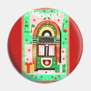 Festive Jukebox Pin