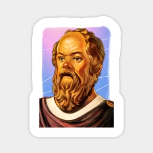 Ancient Philosopher Socrates illustration Magnet