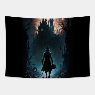 Bloodborne art Tapestry