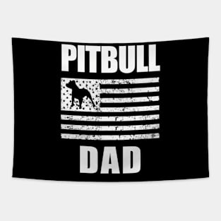 Proud Pitbull Dad American Bully'S Tapestry