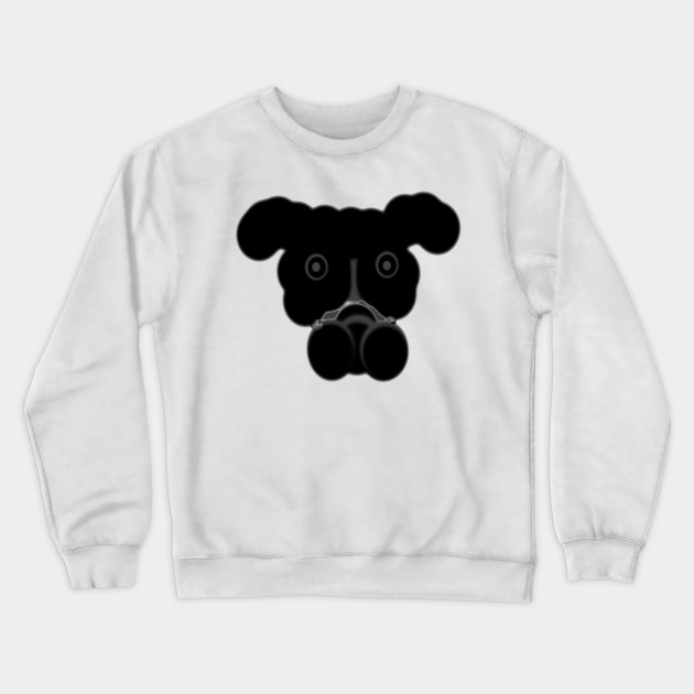 black dog crewneck