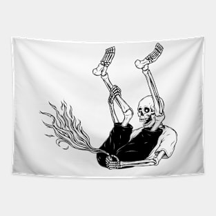 Disgusting Skeleton Tapestry