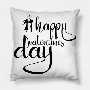 valentines day by chakibium Pillow