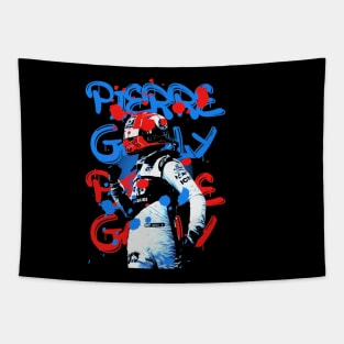 Pierre Gasly Neon Tapestry