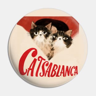 Catsablanca Pin