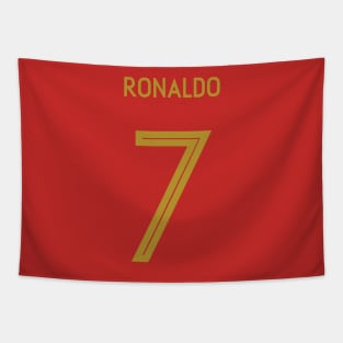 Christiano Ronaldo Portugal Jersey 2020 Tapestry