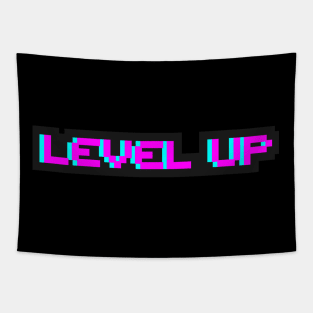 Level Up -Purple Bold Tapestry