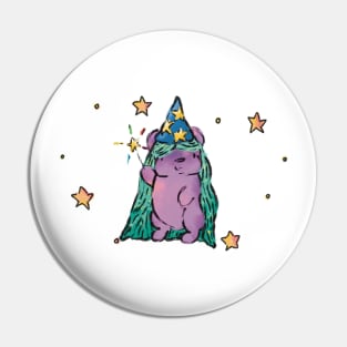 Witchy wizard Pin