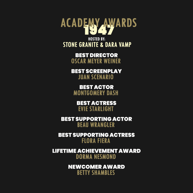 Citizens of Hollywood Academy Awards by itsajillyholiday