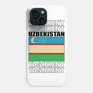 Flag of Uzbekistan Phone Case