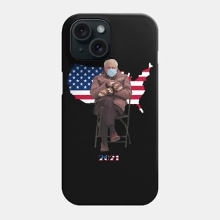 Bernie Sanders Mittens 2021 Phone Case