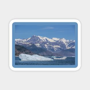 USA. Alaska. Flowing Ice. Magnet